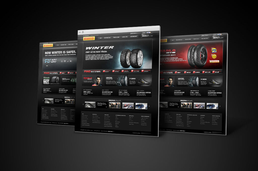 Image site web Pirelli